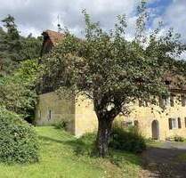 Romantische Mühle m. Scheune u. Nebengeb. in idyll. Lage bei Lauf zu verkaufen! Einzeldenkmal Romantische Mühle m. Scheune u. Nebengeb. in idyll. Lage bei Lauf zu verkaufen! Einzeldenkmal