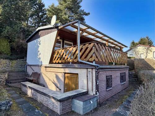 Außenansicht - 'Zurück zur Natur' Attraktiver Bungalow mit privaten Grundstück und Weitblick