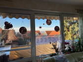 Wohnzimmerfenster zum Balkon - 