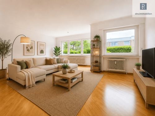 KI generierter Einrichtungsvorschlag - 3 Zimmer Etagenwohnung zur Miete in Köln