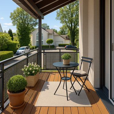 Balkon - Ein Zuhause zwischen Natur und Stadt - Ihr Traumhaus in Gauting wartet