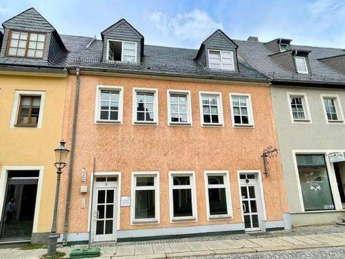 Hausansicht - Großzügige und sanierte Büro-Praxisfläche in super Innenstadtlage von Zschopau.