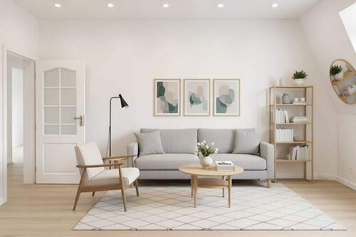 Wohnzimmer Beispiel 2 KI-Visualisierung - 