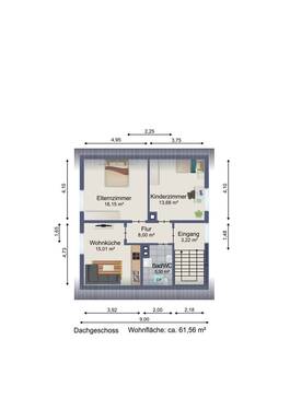 Dachgeschoss - 
