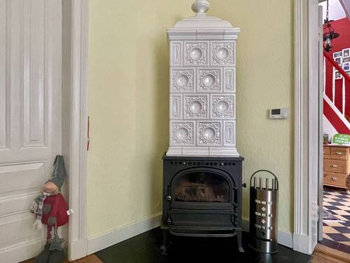 Kamin im Wohnzimmer - 