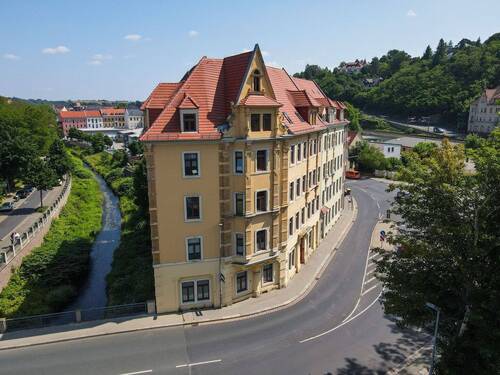 Außenansicht - 3 Zimmer Mehrfamilienhaus, Wohnhaus in Meißen