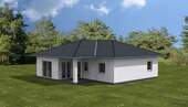 Ansicht -HT 3_3D - Bungalow mit Grundstück in Rosenow