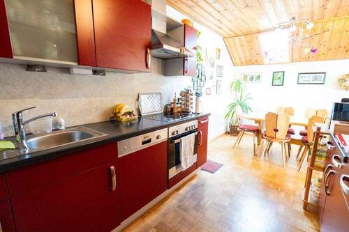 offene Küche - 3 Zimmer Etagenwohnung in Rickenbach