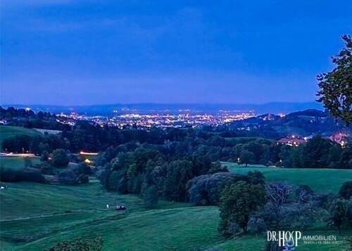 ...blaue Stunde und Glühen bei Nacht... - Grundstück in Wittnau