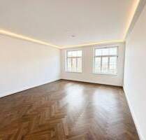 Erstbezug mit Stil! + Fußbodenheizung + Parkett + großer Balkon + Wanne & Dusche + LED-Licht - Leipzig Gohlis-Mitte