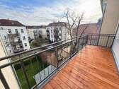 Balkon - 3 Zimmer Etagenwohnung in Leipzig