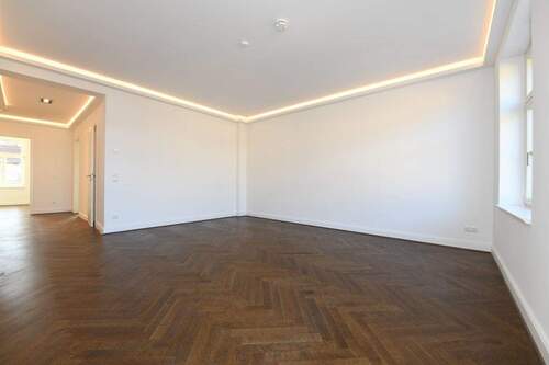 Wohnzimmer - Etagenwohnung mit 87,00 m² in Leipzig zur Miete