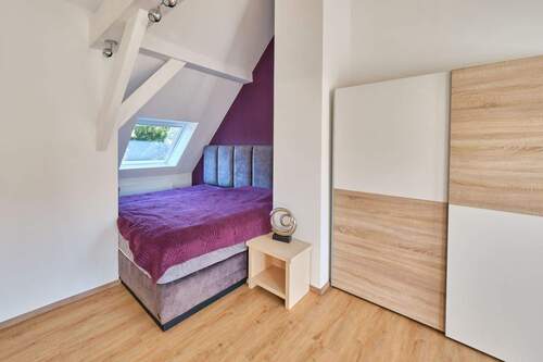 Schlafbereich im Dachgeschoss - 