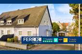 Ferreri Immobilien - ** Ruhig gelegene Doppelhaushälfte mit Wintergarten, Garten und Garage in Feldrandnähe **