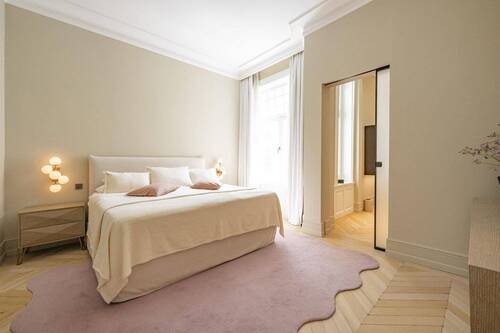 Schlafzimmer mit Bad 'en suite - 