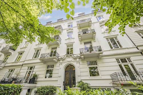 Außenansicht Haus - Etagenwohnung mit 178,00 m&sup2; in Hamburg zum Kaufen