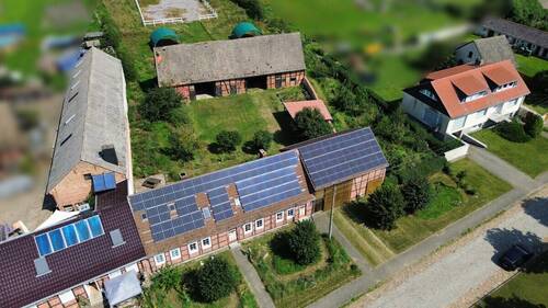 Luftbild n. v. - Charmvoller Resthof mit modernem Potenzial - Ihr Rückzugsort in der Natur