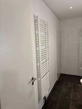 Heizkörper als Handtuchhalter - 