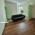 Wohnzimmer mit KI renoviert - 