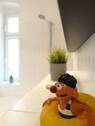 Badezimmer Details, Ernie in bester Badelaune - 
