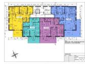 Grundriss EG - Whg. 3 (lila) - 