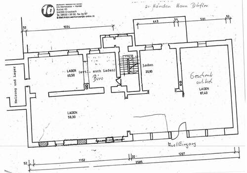 Plan-Gewerbefläche - 