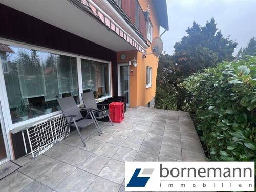 große Südterrasse - N-Kornburg! Schöne 4-Zi.-Wohnung mit Südterrasse, Garten, 2 Kellerräume + Garage!