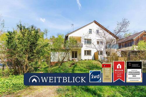 Außenansicht - WEITBLICK: Ein Paradies für Naturliebhaber: Haus mit zusätzlichem Gartengrundstück!