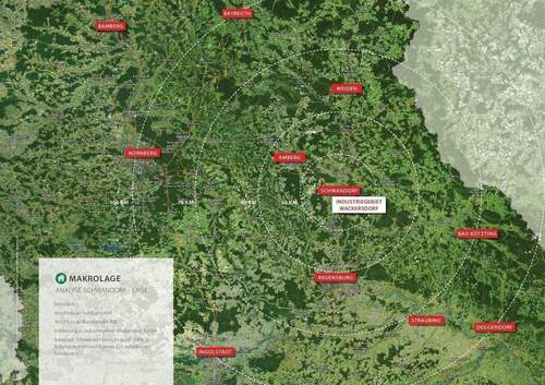 Schwandorf_Fliederstrasse_Lage - 3 Zimmer Etagenwohnung in Schwandorf