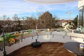 Blick vom Balkon - 2 Zimmer Etagenwohnung in Sindelfingen