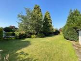Gartenansicht vom Haus - Doppelhaushälfte mit 88,00 m² in Hamburg zum Kaufen