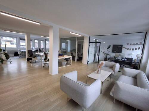 Ansicht von Küche aus - Büro mit 124,00 m&sup2; in Hamburg zur Miete