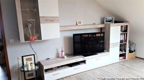 Wohnbereich Ansicht A - 3 Zimmer Etagenwohnung zur Miete in Edingen-Neckarhausen