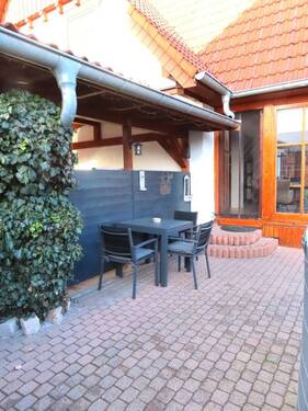 Terrasse - Doppelhaushälfte mit 145,00 m&sup2; in Staufenberg zum Kaufen