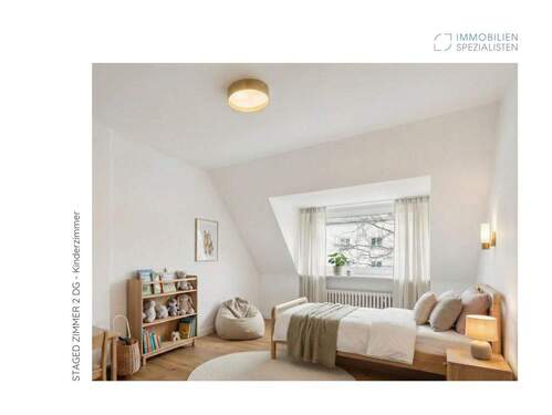 Zimmer 2 DG Staged - Kinderzimmer - 