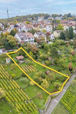 Filetstück in Traumlage - Grundstück in Stuttgart / Degerloch