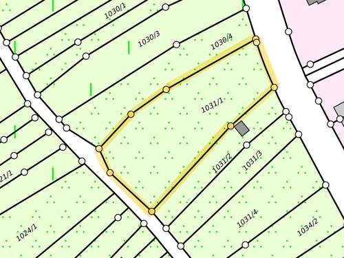 Auszug Lageplan - Grundstück in Stuttgart / Degerloch zum Kaufen
