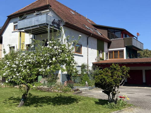 Seitenansicht schräg - 1 Zimmer Mehrfamilienhaus, Wohnhaus zum Kaufen in Lahr-Reichenbach