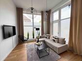 Wohnzimmer - 2 Zimmer Etagenwohnung zur Miete in Hannover