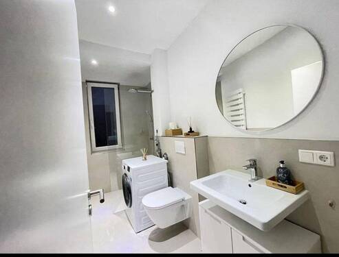Badezimmer (Beispiel) - Etagenwohnung mit 54,00 m&sup2; in Hannover zur Miete