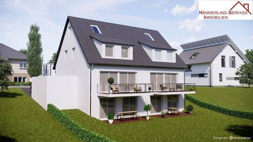 Gartenansicht - unverb. Illustration - 