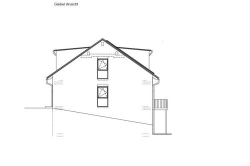 Giebel-Seite - Haus 2 - 
