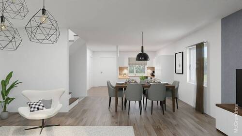 Wohn-Essen 1 - 4 Zimmer Doppelhaushälfte in Leinfelden-Echterdingen
