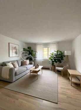 Wohnzimmer - möbliert - 