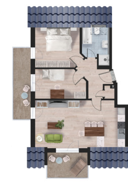 3-Zimmer mit viel Komfort - 3 Zimmer Etagenwohnung in Olching
