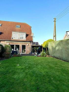 Rückansicht - 4 Zimmer Doppelhaushälfte in Willich