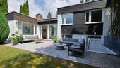 Gartenansicht - Einrichtungsbeispiel - 