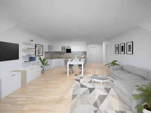 Wohnbereich - Etagenwohnung mit 71,70 m² in Villingen-Schwenningen zum Kaufen