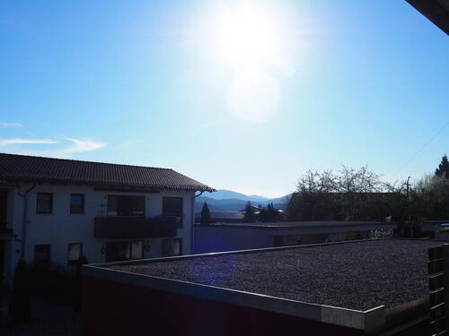 Ausblick vor Haustür - 