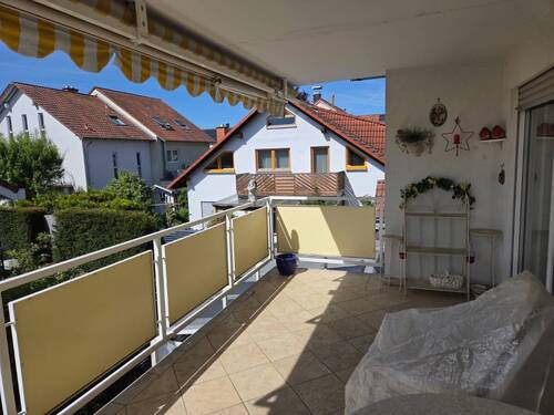 Balkon - 5 Zimmer Etagenwohnung zur Miete in Ilvesheim